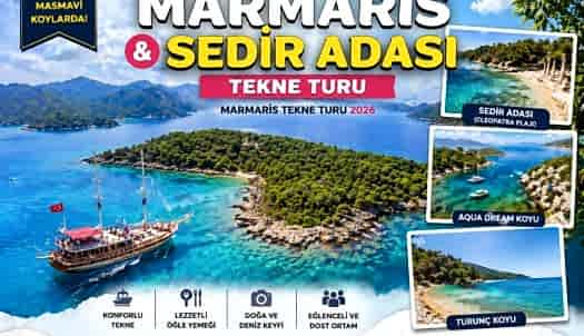 Marmaris ve Sedir Adası Turu